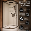 Душевая кабина Frank F409/1 Black 90x90 см, 139009