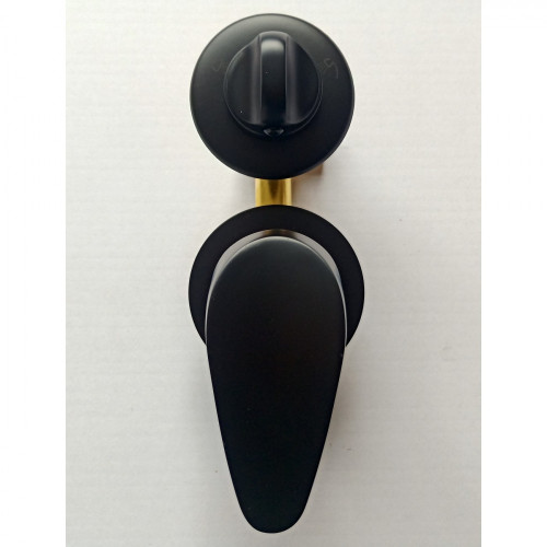 Душевая кабина Frank F409/1 Black без крыши 90x90 см, 140009