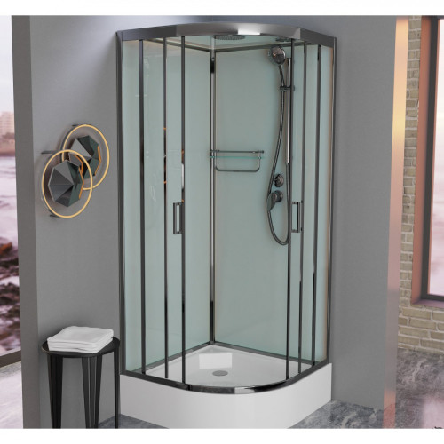 Душевая кабина Frank F409/1 Brilliant 90x90 см, 175009