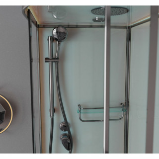 Душевая кабина Frank F412L Brilliant 120x80 см, 171009