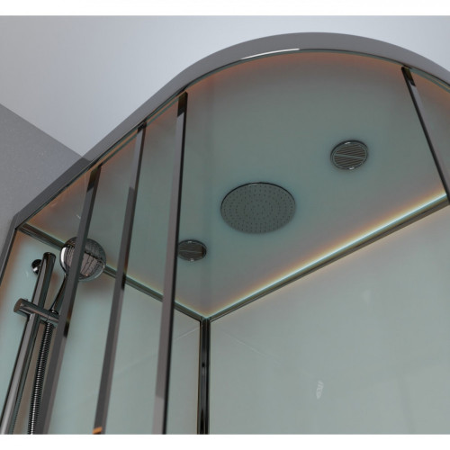 Душевая кабина Frank F412L Brilliant 120x80 см, 171009