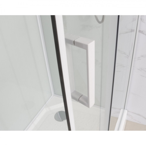 Душевая кабина Frank F409/1 White 90x90 см, 123009