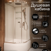 Душевая кабина Frank F409/2  Brilliant 90x90 см, 183009