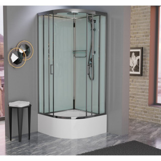 Душевая кабина Frank F409/2  Brilliant 90x90 см, 183009