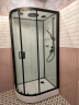 Душевая кабина Frank F412R Black 120х80 см правосторонняя, 214215