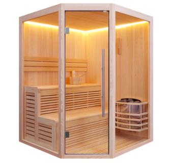 Финская сауна Frank F823 130х130x210 см кедр, 8156