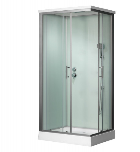 Душевая кабина Frank F-1000 L/R 100x80 см универсальная, 2015339