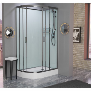 Душевая кабина Frank F412R Brilliant без крыши 120x80 см, 174009