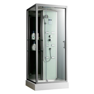 Душевая кабина Frank F-501 90x85 см пристенная,без турецкой бани, 2015337