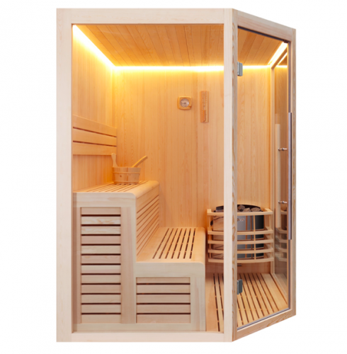 Финская сауна Frank F826 160х160x210 см кедр, 8159