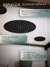 Душевая кабина Frank F409/2 М Black 90x90 матовое стекло, 20070