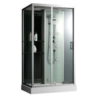 Душевая кабина Frank F-503-1 120x85 см с турецкой баней, 2355756