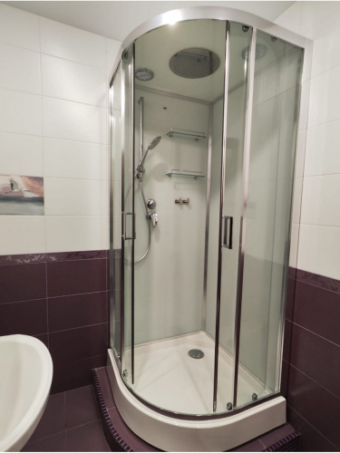 Душевая кабина Frank F418L Brilliant 100x80 см, 163009