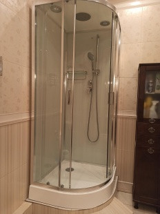 Душевая кабина Frank F410 Brilliant 110x110 низкий поддон, 159009