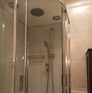 Душевая кабина Frank F410 Brilliant 110x110 низкий поддон, 159009