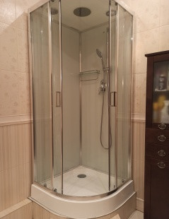 Душевая кабина Frank F410 Brilliant 110x110 низкий поддон, 159009