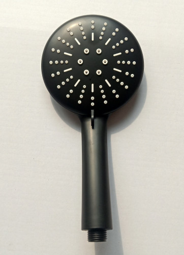 Душевая кабина Frank F410 М Black без крыши матовое стекло 110x110 см, 20047