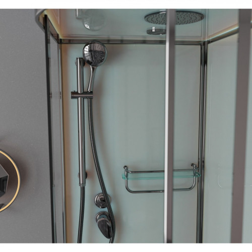 Душевая кабина Frank F418L М Brilliant 100x80 матовое стекло, 20086