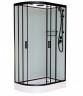 Душевая кабина Frank F418R Black 100х80 см правосторонняя, 914814