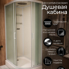 Душевая кабина Frank F411L М White левосторонняя матовое стекло 	110х80 см, 20016