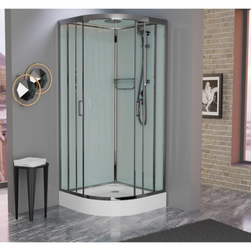 Душевая кабина Frank F400 Brilliant 100x100 см, 157009