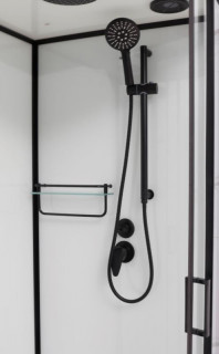 Душевая кабина Frank F420 Black 120х120 см, 420240