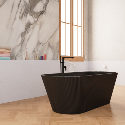 Ванна Frank F6103 Black/Black 170х75 см, 12314