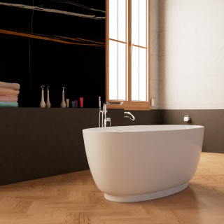 Ванна Frank F6015 White 150x80 см, 125632