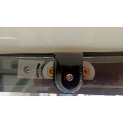 Душевая кабина Frank F412/1 L Black без крыши 120x80 см, 144009