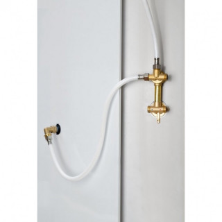 Душевая кабина Frank F412/1 R М Brilliant 120x80 без крыши матовое стекло, 20101