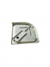 Душевая кабина Frank F420 М White без крыши матовое стекло 120x120 см, 20011