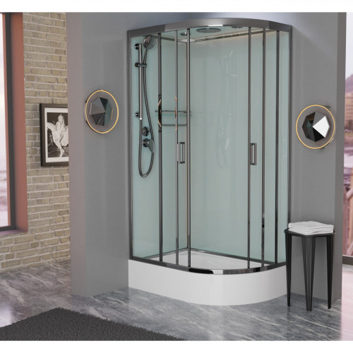 Душевая кабина Frank F412/1L  Brilliant 120x80 см, 179009