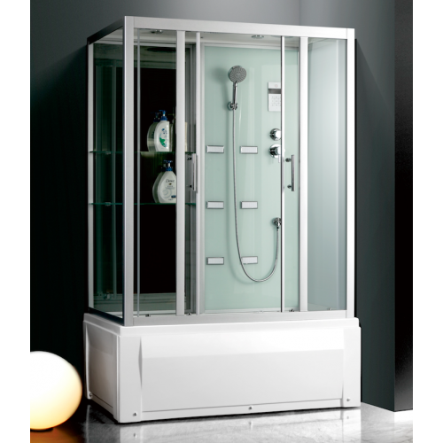 Душевой бокс Frank F556 150x85 см с турецкой баней, 2945671