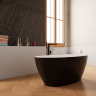 Ванна Frank F6123 Black/White 170x81 черная с белым отдельностоящая, 12526