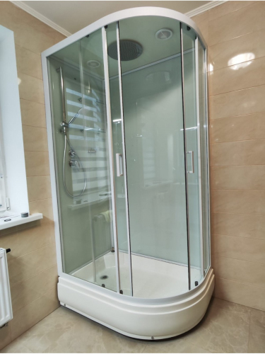 Душевая кабина Frank F412/1L White 120x80 см, 127009