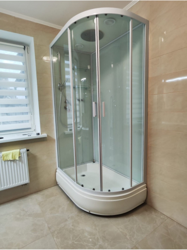 Душевая кабина Frank F412/1L White 120x80 см, 127009