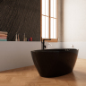 Ванна Frank F6123 Black/Black 170x81 черная отдельностоящая, 12527