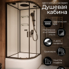 Душевая кабина Frank F400/2 Black 100x100 см, 149009