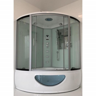 Душевой бокс Frank F652 150x150 см угловой с турецкой баней, 2015226