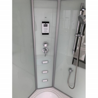 Душевой бокс Frank F652 150x150 см угловой с турецкой баней, 2015226