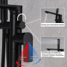 Напольный смеситель Frank F2066Black, черный