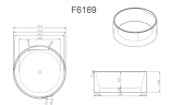 Ванна Frank F6169 D150 круглая отдельностоящая, 12532