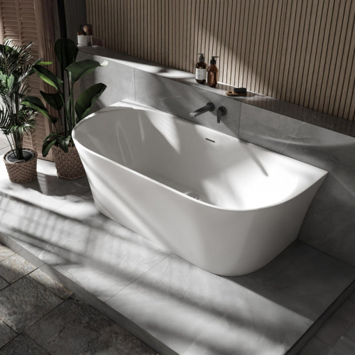 Ванна Frank F6163 White 170x80 белая пристенная