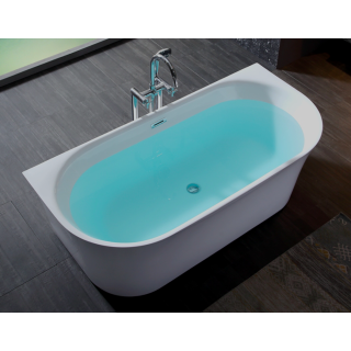 Ванна Frank F6163 White 170x80 белая пристенная