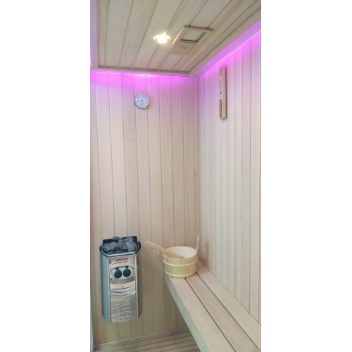 Кабина с финской сауной FRANK F907R 170x120x220 см правосторонняя, 2015116