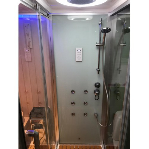 Кабина с финской сауной FRANK F914L 150x120x220 см левосторонняя, 2020200