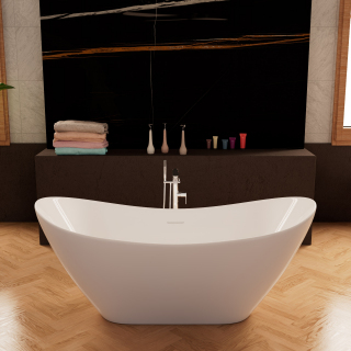 Ванна Frank F6107 White 170x75 отдельностоящая, 12519