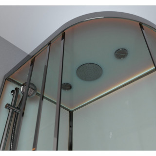 Душевая кабина Frank F412/2L  Brilliant 120x80 см, 187009