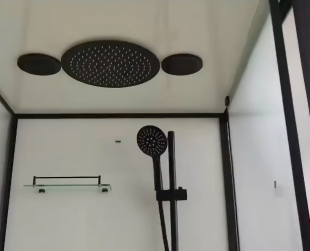 Душевая кабина Frank F401 Black 90x90 см, 800801