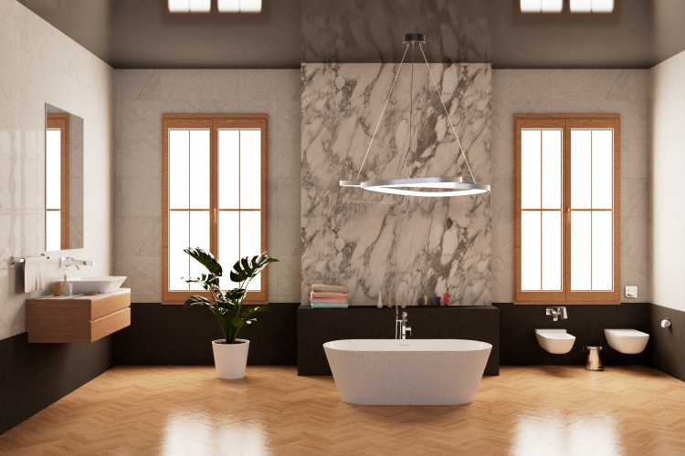 Ванна Frank F6103 White 170x75 отдельностоящая, 12513